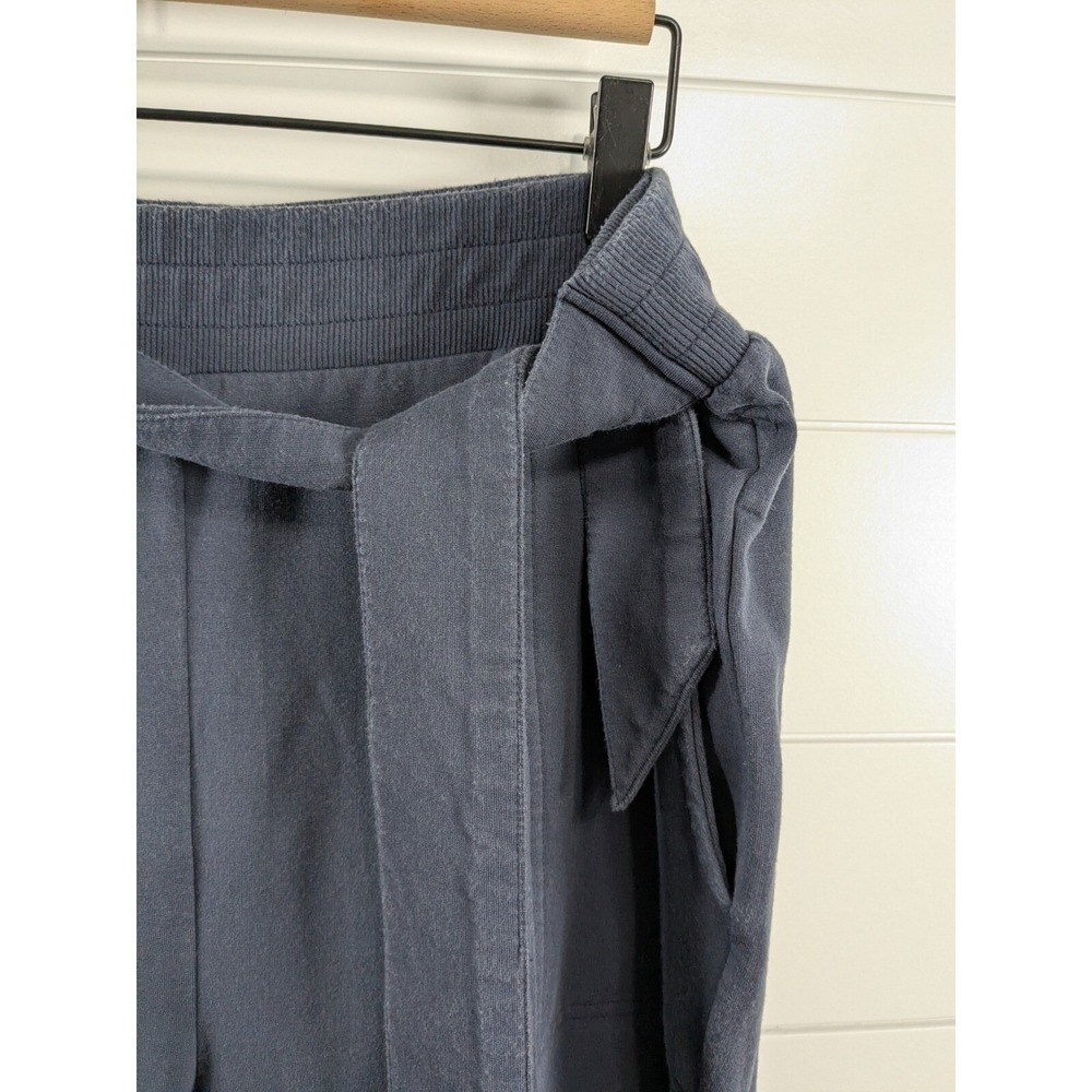 Summersalt Womens The Softest French Terry Tie Waist Pants 1X Blue Comfy Lounge - Picture 4 of 9